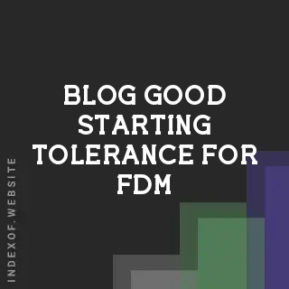 What is a Good Starting Tolerance for FDM Print-In-Place (PIP)? | Logo - Indexof